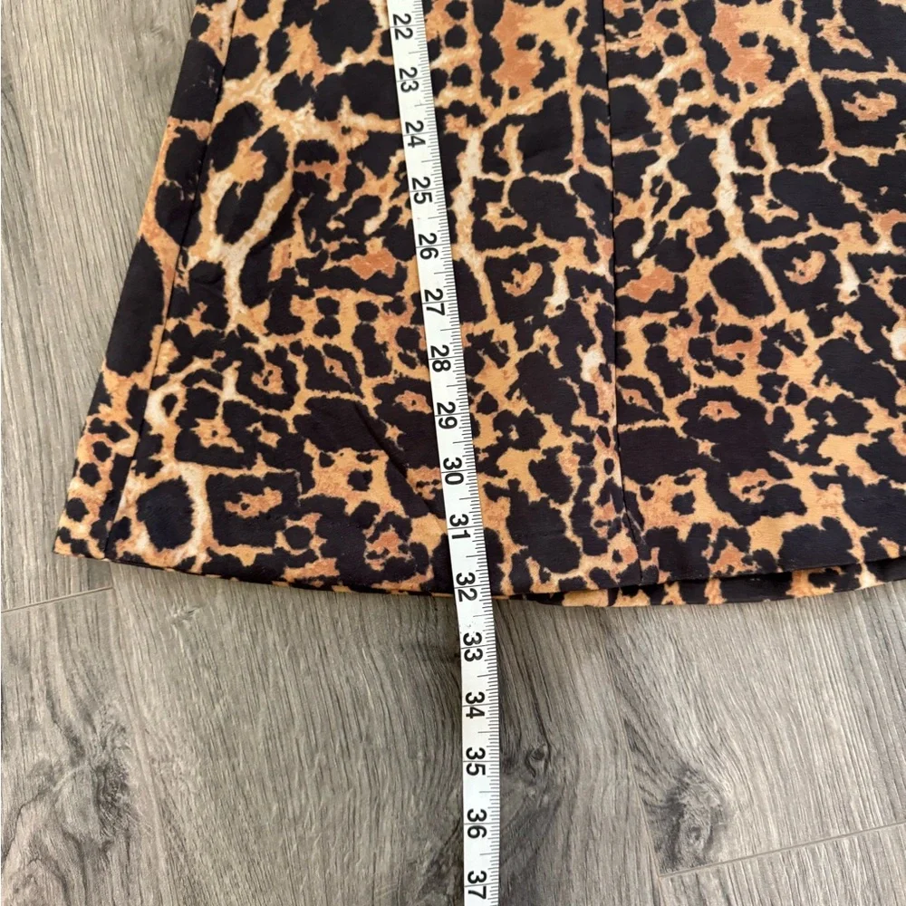 Stylish Leopard Print Midi Skirt NWT - Picture 9 of 11